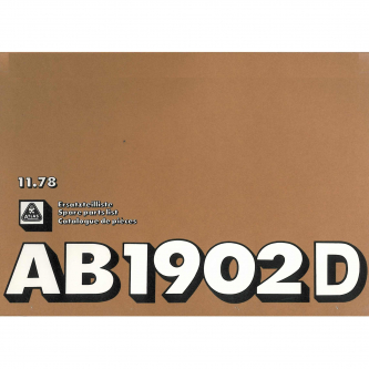 Atlas AB 1902D Parts Catalog